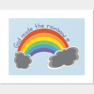 God Made The Rainbow Posters and Art